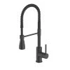 Swirl Seville Mixer Tap Matt Black