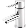 Bristan Blitz Basin Mono Mixer Tap With Clicker Waste Chrome