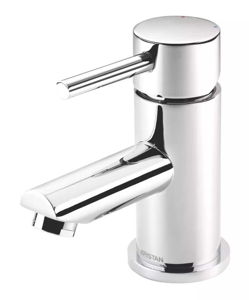 Bristan Blitz Basin Mono Mixer Tap With Clicker Waste Chrome 3 Bristan Blitz Basin Mono Mixer Tap With Clicker Waste Chrome