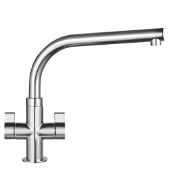 Franke Sion Dual-Lever Mono Mixer Kitchen Tap Chrome