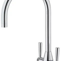 Franke Varenna Dual-Lever Mono Mixer Kitchen Tap Chrome