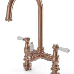 ETAL Traditional Bridge 3-in-1 Hot Water Kitchen Tap Copper