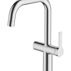 Essentials Mendip 3-Way Deck-Mounted Filter Tap Chrome